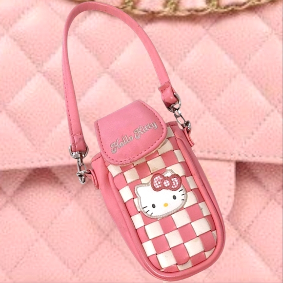 Hello Kitty Handbags - 2007! Hello Kitty Sanrio mini purse Vintage,precious Barbie dress up RARE